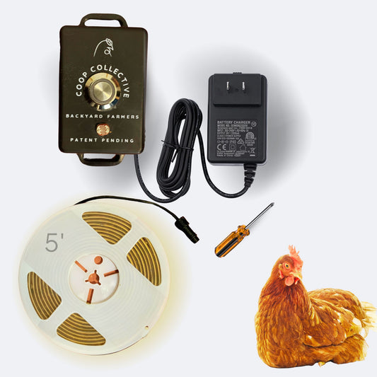 SOLAYE! Fully-Automated Poultry Lighting System | For Coops, Outdoor Brooders and Runs.